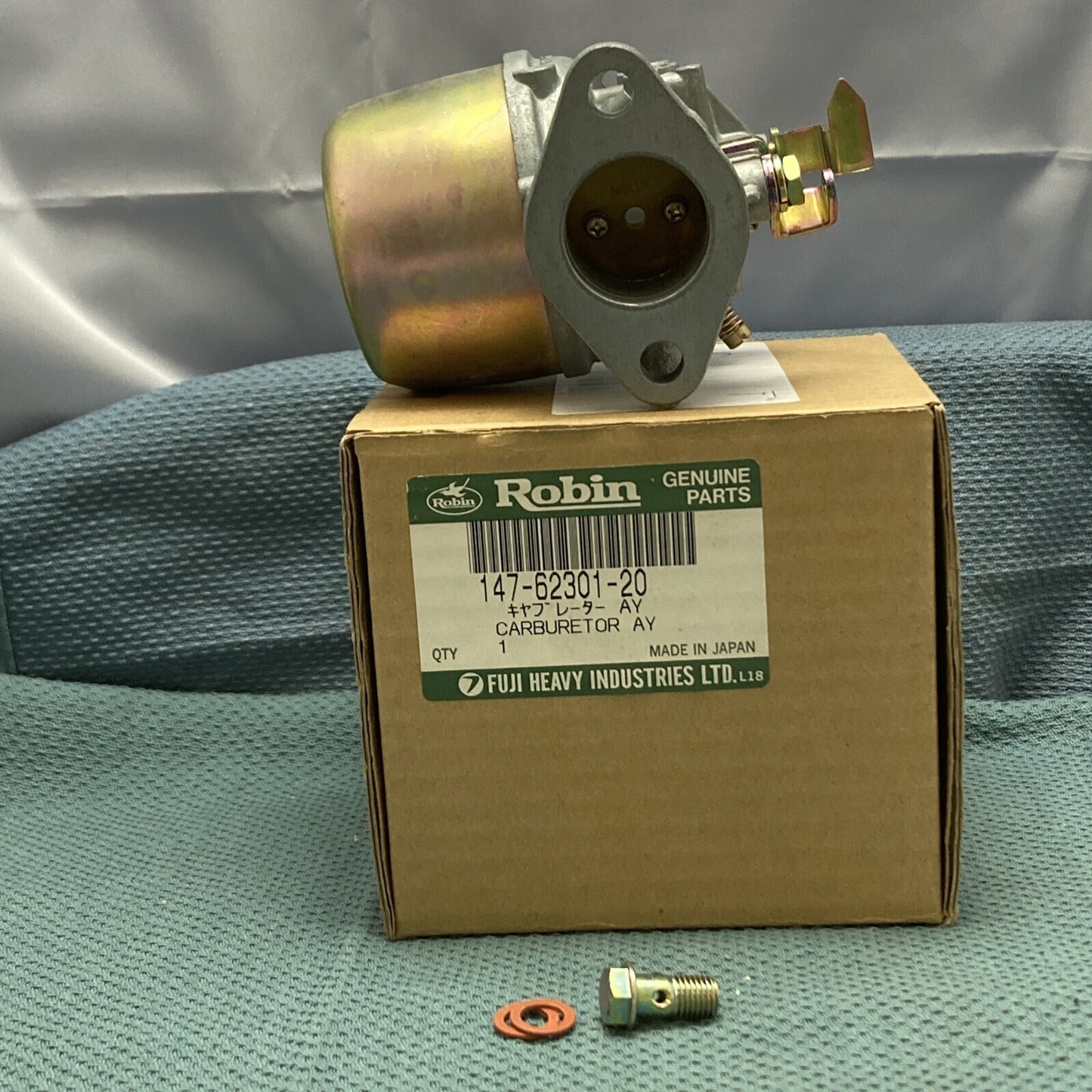 NEW GENUINE SUBARU ROBIN 147-62301-20 CARBURETOR ASSEMBLY