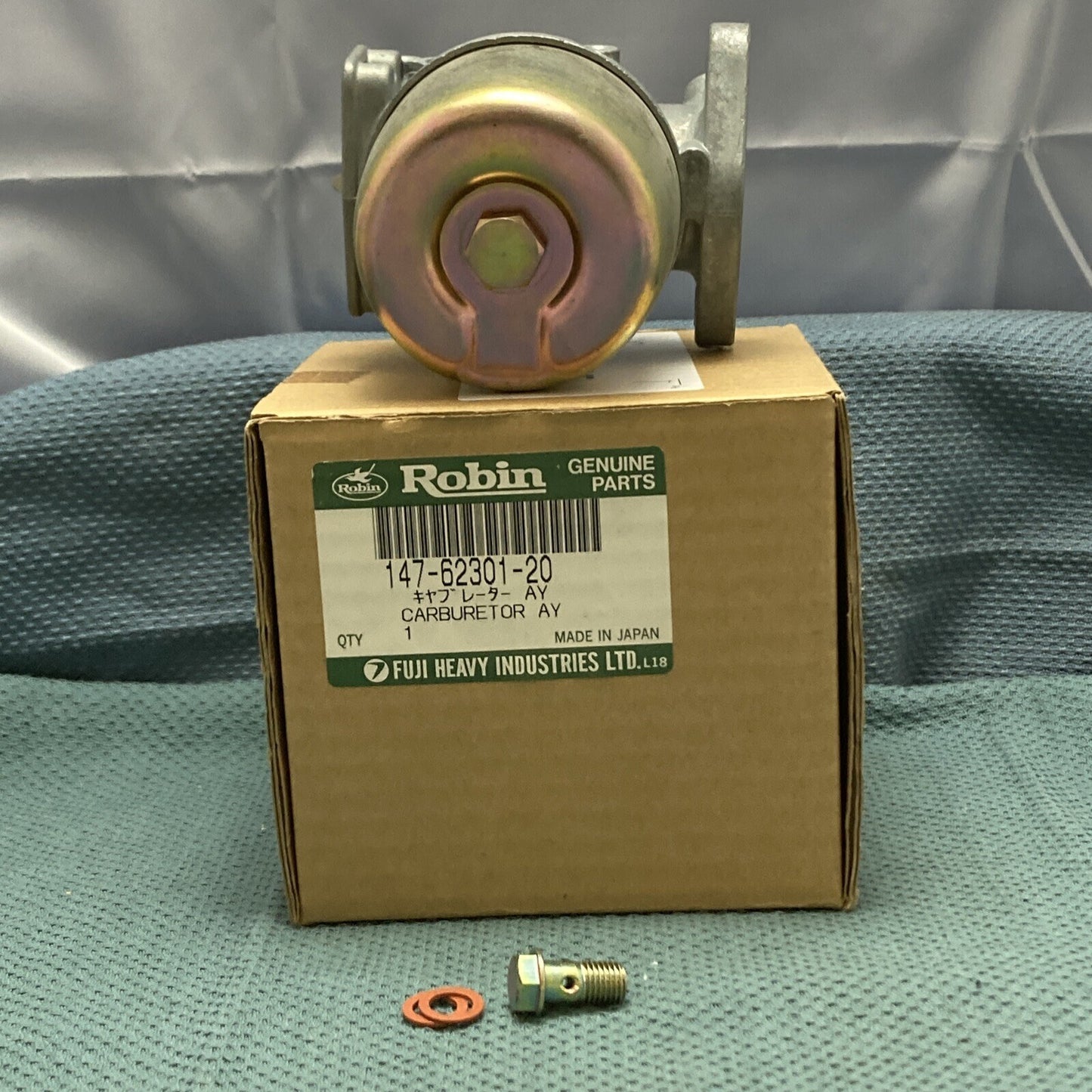 NEW GENUINE SUBARU ROBIN 147-62301-20 CARBURETOR ASSEMBLY