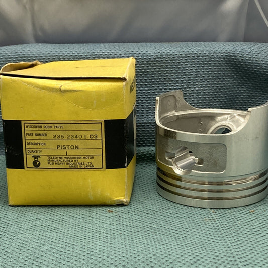 NEW GENUINE WISCONSIN SUBARU ROBIN 235-23401-03 PISTON