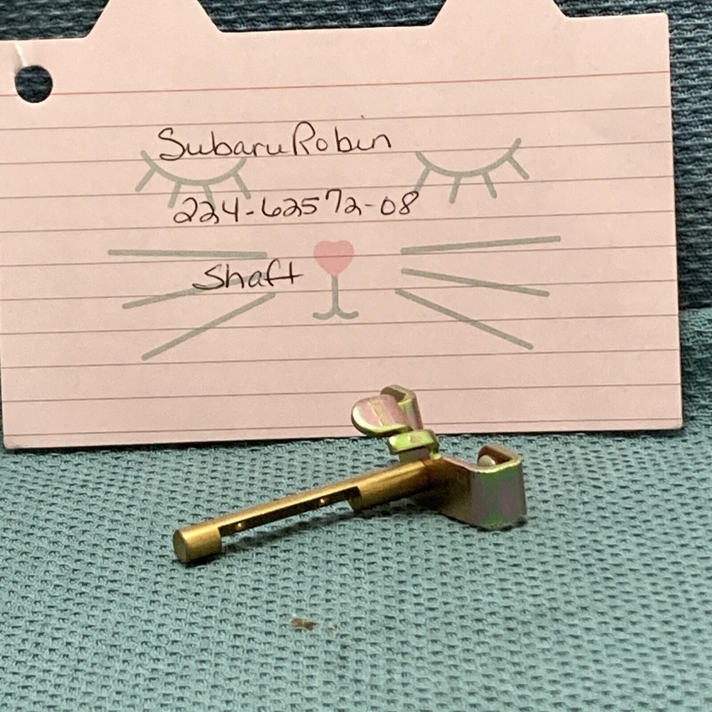 NEW REPLACES SUBARU ROBIN 224-62572-08 SHAFT