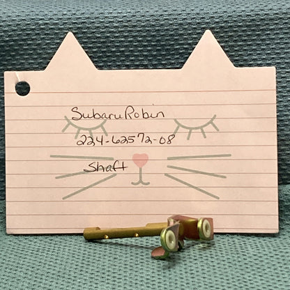 NEW REPLACES SUBARU ROBIN 224-62572-08 SHAFT