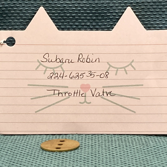 NEW REPLACES SUBARU ROBIN 224-62535-08 THROTTLE VALVE