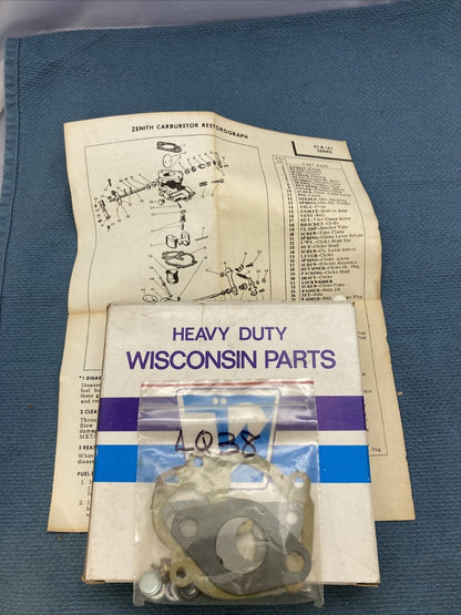 NEW GENUINE WISCONSIN TELEDYNE LQ38 KIT CARB REPAIR