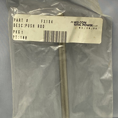 NEW GENUINE WIS-CON TOTAL POWER FX184 PUSH ROD