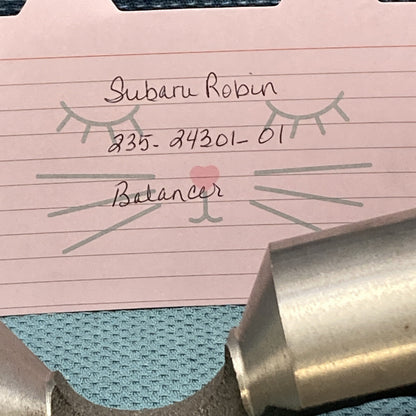 NEW GENUINE SUBARU ROBIN 235-24301-01 BALANCER