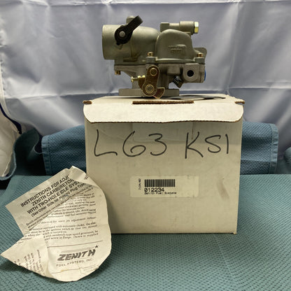 NEW GENUINE ZENITH 12234 CARBURETOR FOR WISCONSIN L63K
