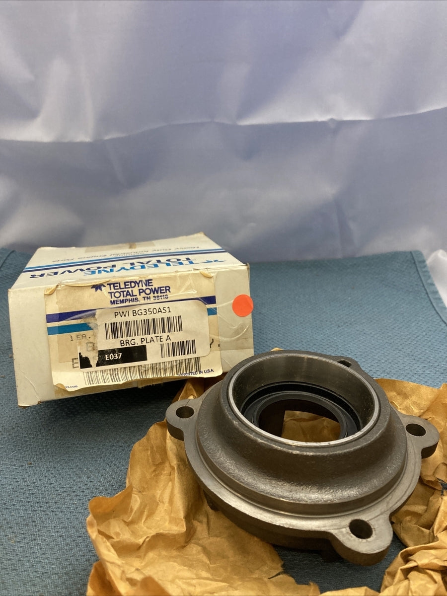 NEW GENIUNE WISCONSIN CONTINENTAL BG350AS1 BEARING PLATE ASSY