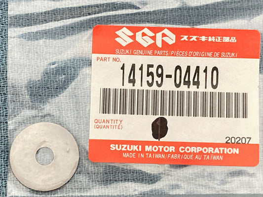 QTY 2 NEW GENIUNE SUZUKI 14159-04410 Plate, Exhaust Pipe
