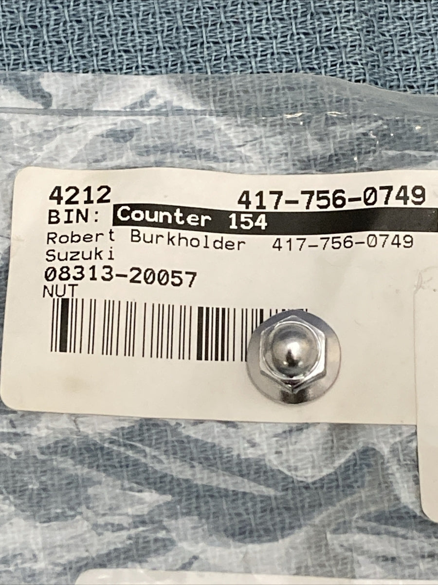 NEW GENIUNE SUZUKI 08313-20057 REAR COMBINATION LAMP Nut