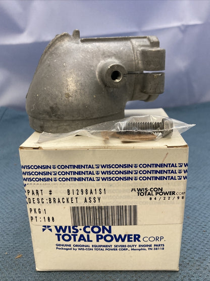 NEW GENUINE WISCONSIN CONTINENTAL BI298A1S1 BRACKET AIR CLEANER ASSY