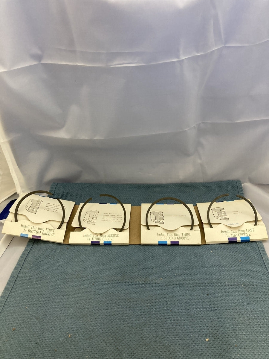 NEW GENIUNE WISCONSIN CONTINENTAL TELEDYNE DR6ES20 PISTON RING SET