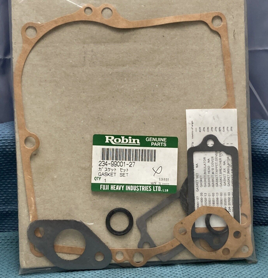 NEW GENUINE SUBARU ROBIN 234-99001-27 GASKET SET