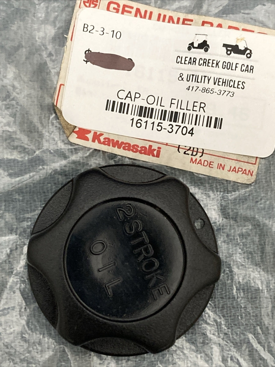 NEW GENUINE KAWASAKI 16115-3704 Cap - Oil Filler