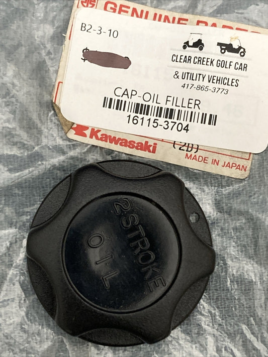 NEW GENUINE KAWASAKI 16115-3704 Cap - Oil Filler