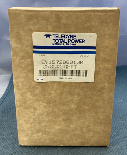 NEW GENUINE WISCONSIN TELEDYNE TOTAL POWER EY1572080100 CRANKSHAFT