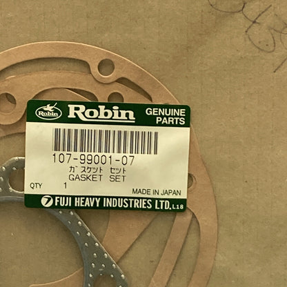 NEW GENUINE SUBARU ROBIN 107-99001-07 GASKET SET