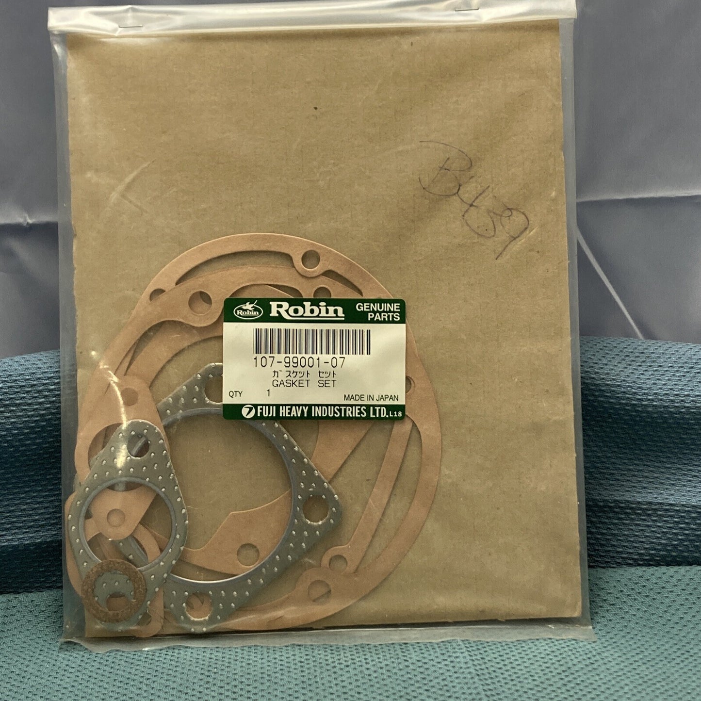 NEW GENUINE SUBARU ROBIN 107-99001-07 GASKET SET