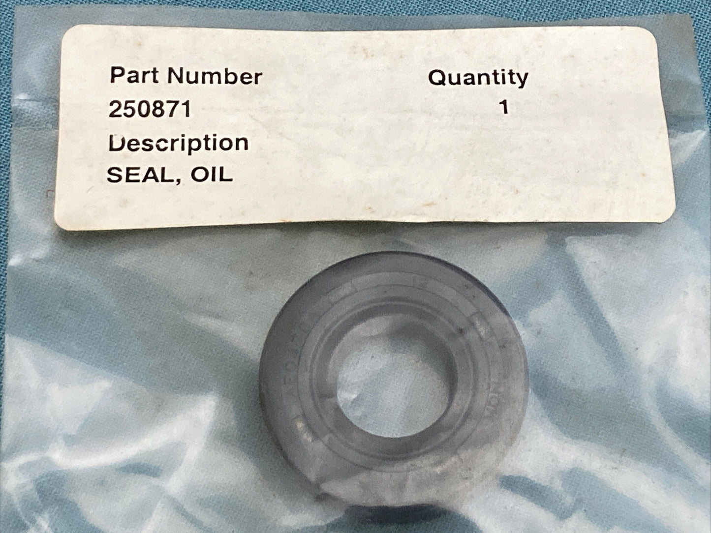 NEW REPLACES KOHLER 250871 SEAL, OIL