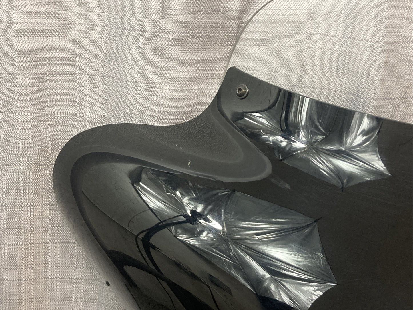 NEW HARLEY DAVIDSON FRONT HEADLIGHT BATWING FAIRING WINDSHIELD