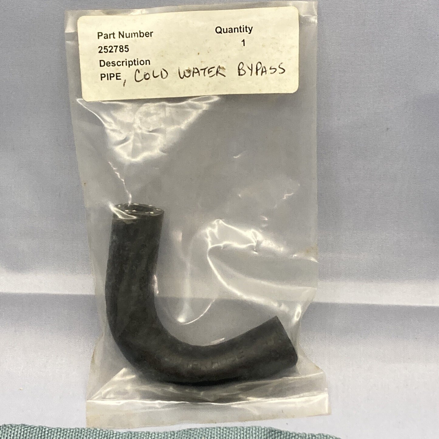 NEW REPLACES KOHLER 252785 PIPE, COLD WATER BYPASS