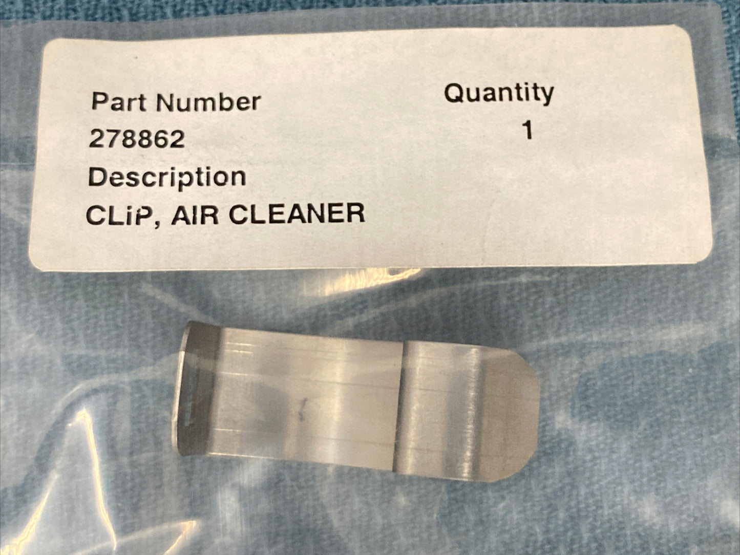QTY 3 NEW REPLACES KOHLER 278862 CLIP, AIR CLEANER