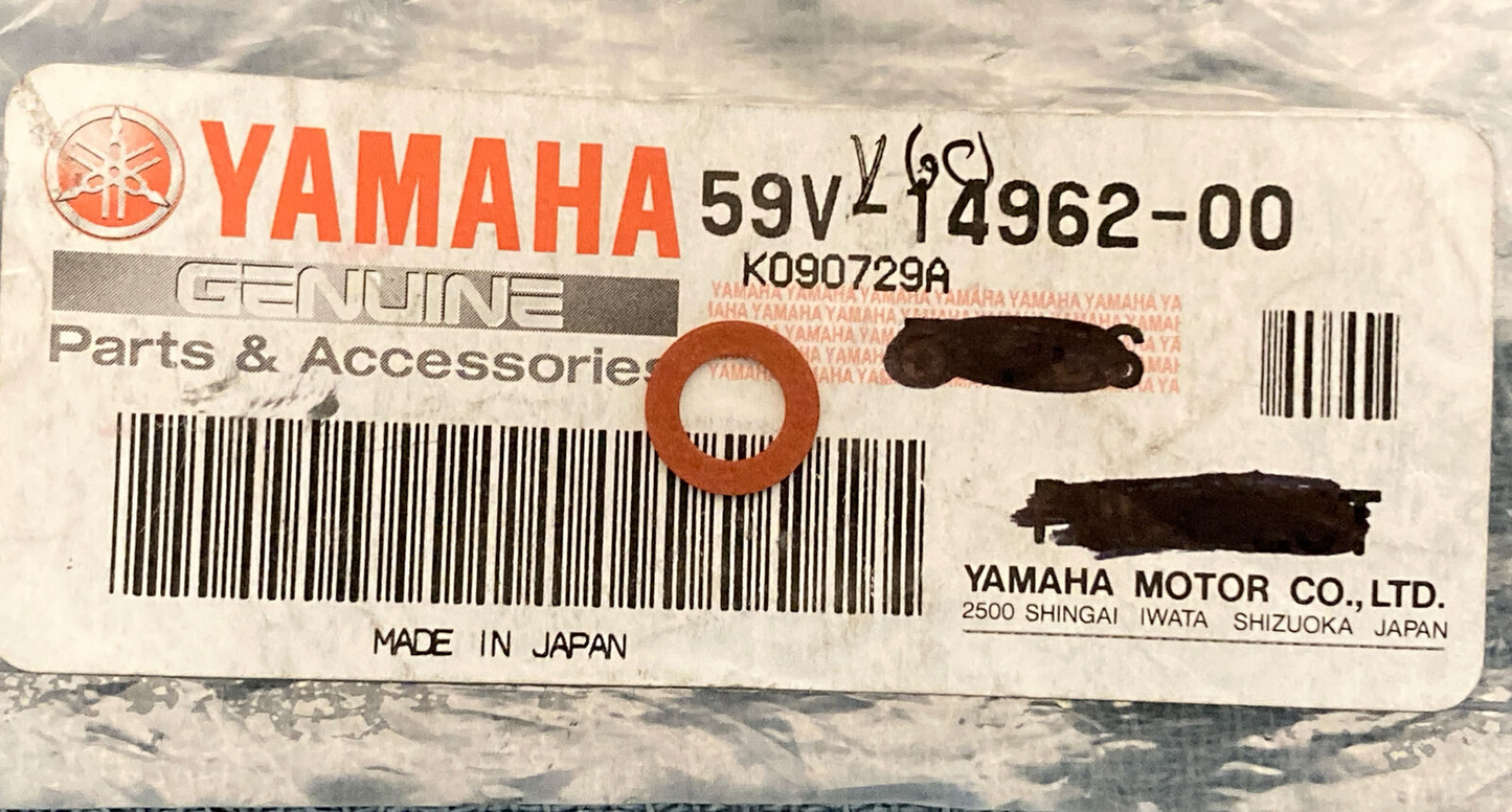 NEW GENUINE YAMAHA 59V-14962-00 CARBURETOR Washer