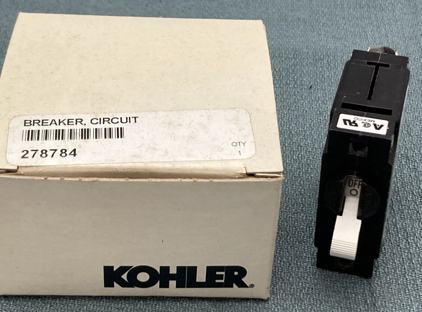 NEW GENUINE KOHLER 278784 BREAKER, CIRCUIT