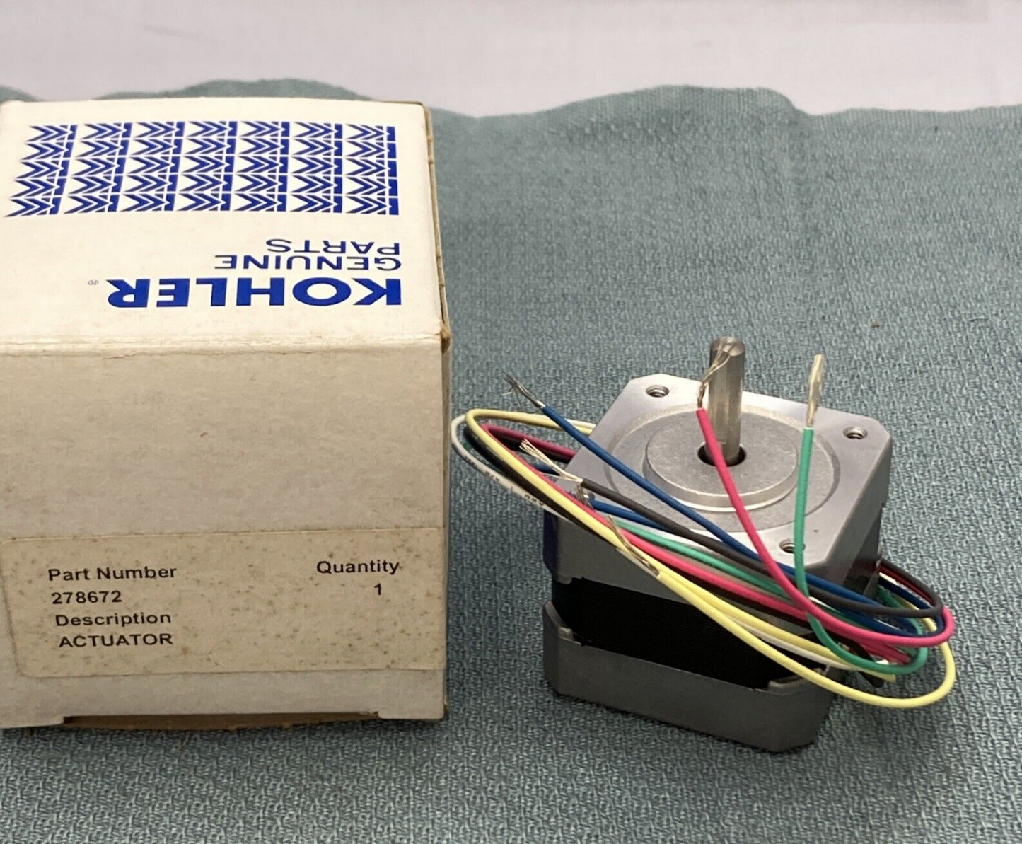 NEW GENUINE KOHLER 278672 ACTUATOR, ROTARY