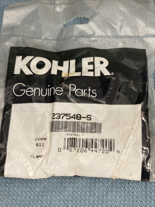 NEW GENUINE KOHLER 237548-S MUFFLER CLAMP