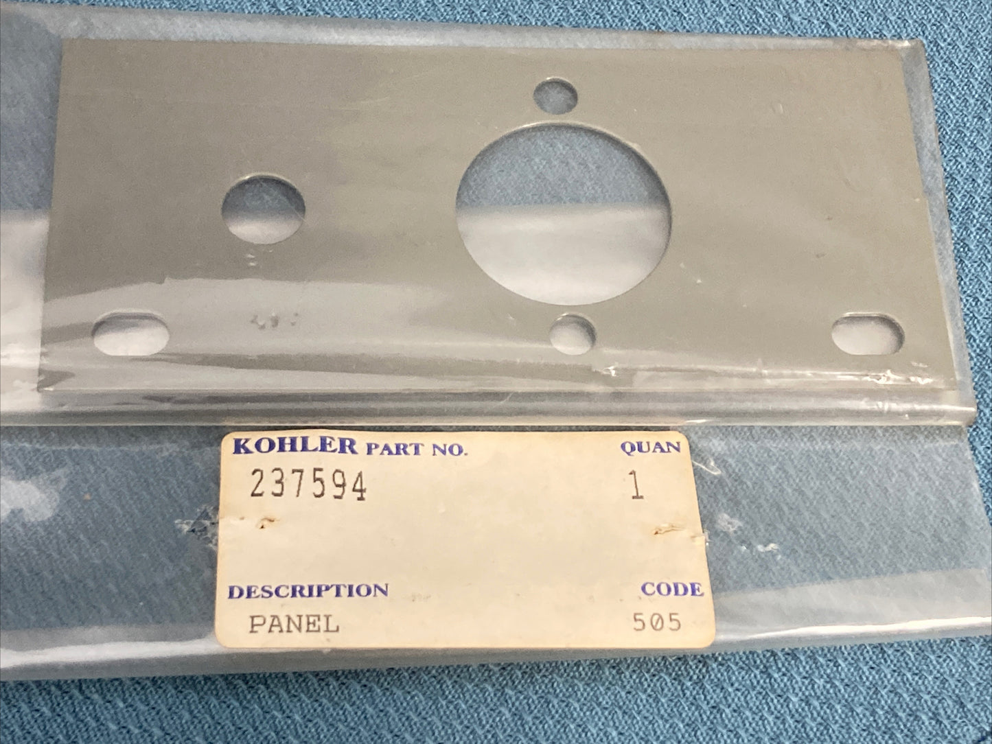 NEW GENUINE KOHLER 237594 PANEL