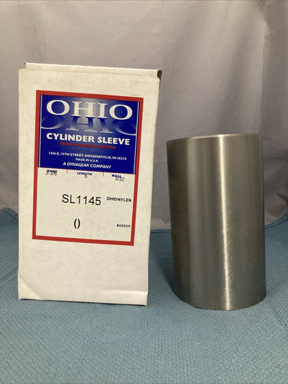 NEW OHIO CYLINDER SLEEVE SL1145 ENGINE CYLINDER SLEEVE