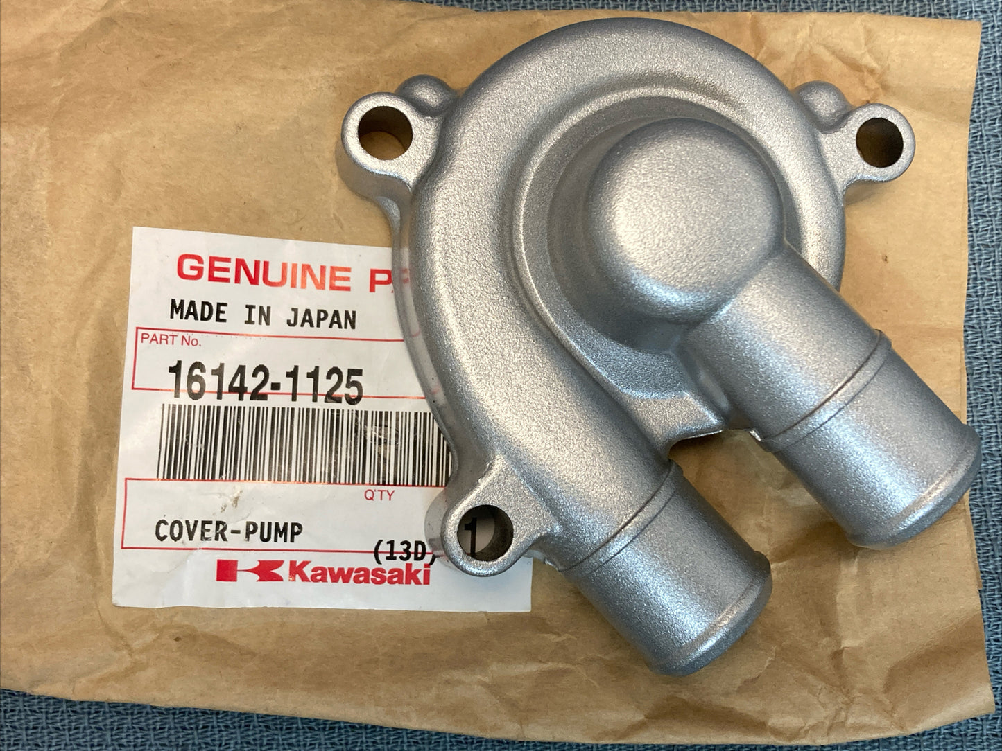 NEW GENUINE KAWASAKI 16142-1125 WATER PUMP Cover - Pump