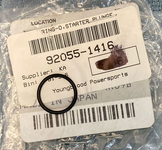 NEW REPLACES KAWASAKI 92055-1416 CARBURETOR Ring - O, Starter Plunger