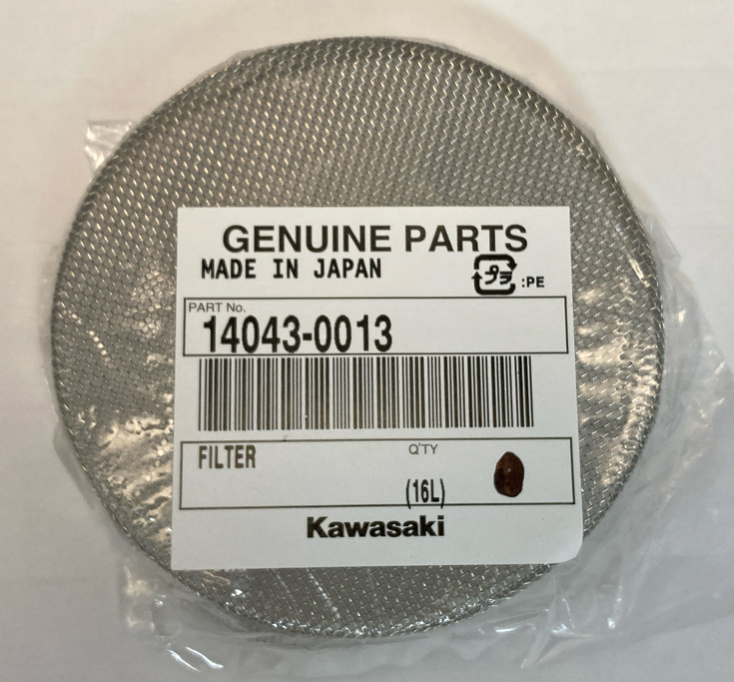 NEW GENUINE KAWASAKI 14043-0013 Air Cleaner-Belt Converter Filter