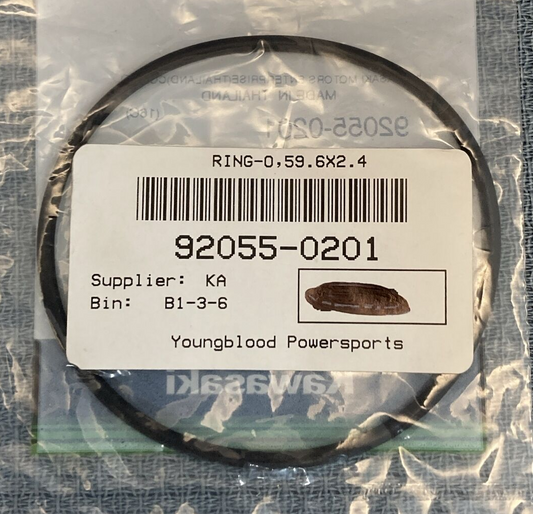 NEW GENUINE KAWASAKI 92055-0201 OIL PUMP Ring - O, 59.6X2.4