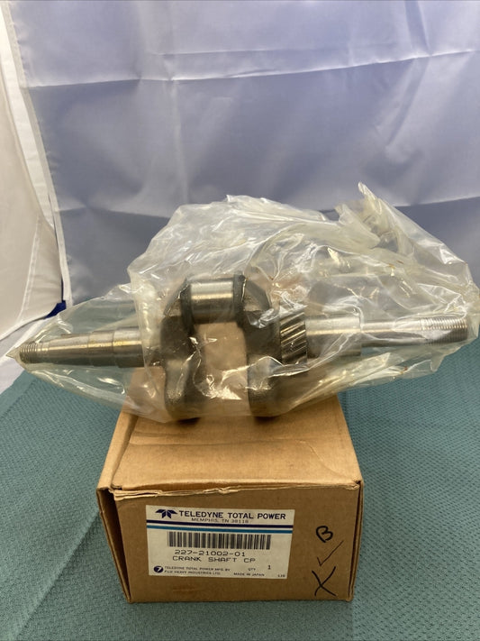 NEW GENUINE TELEDYNE SUBARU ROBIN 227-21002-01 CRANKSHAFT