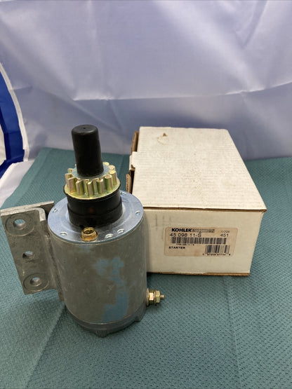 NEW GENUINE KOHLER 45 098 11-S ELECTRIC STARTER-BENDIX DRIVE