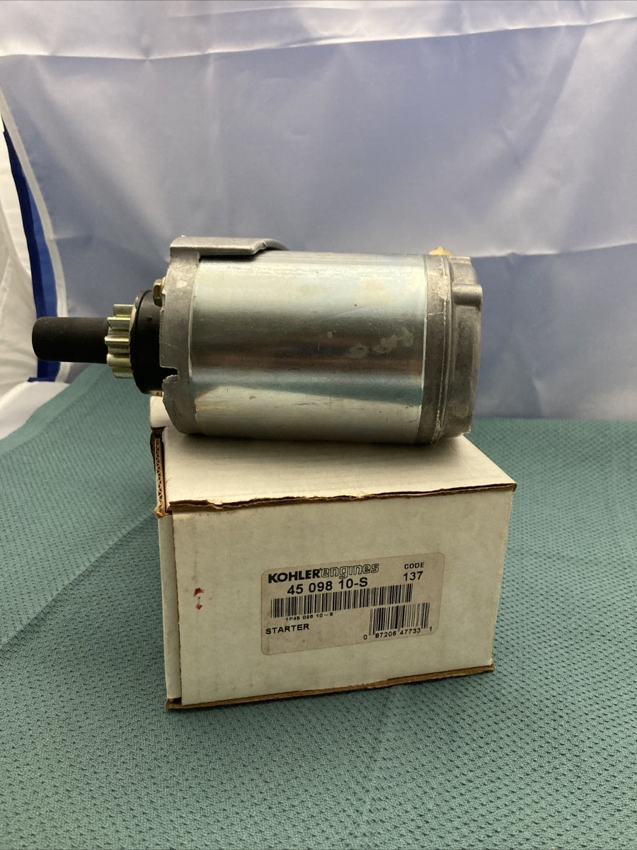 NEW GENUINE KOHLER 45 098 10-S ELECTRIC STARTER-BENDIX DRIVE