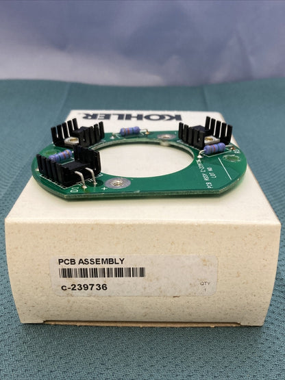 NEW GENUINE KOHLER C-239736 PCB ASSEMBLY-ROTATION DIODE BOARD