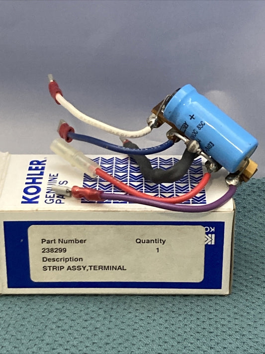 NEW GENUINE KOHLER 238299 STRIP - TERMINAL ASSEMBLY, GENERATOR
