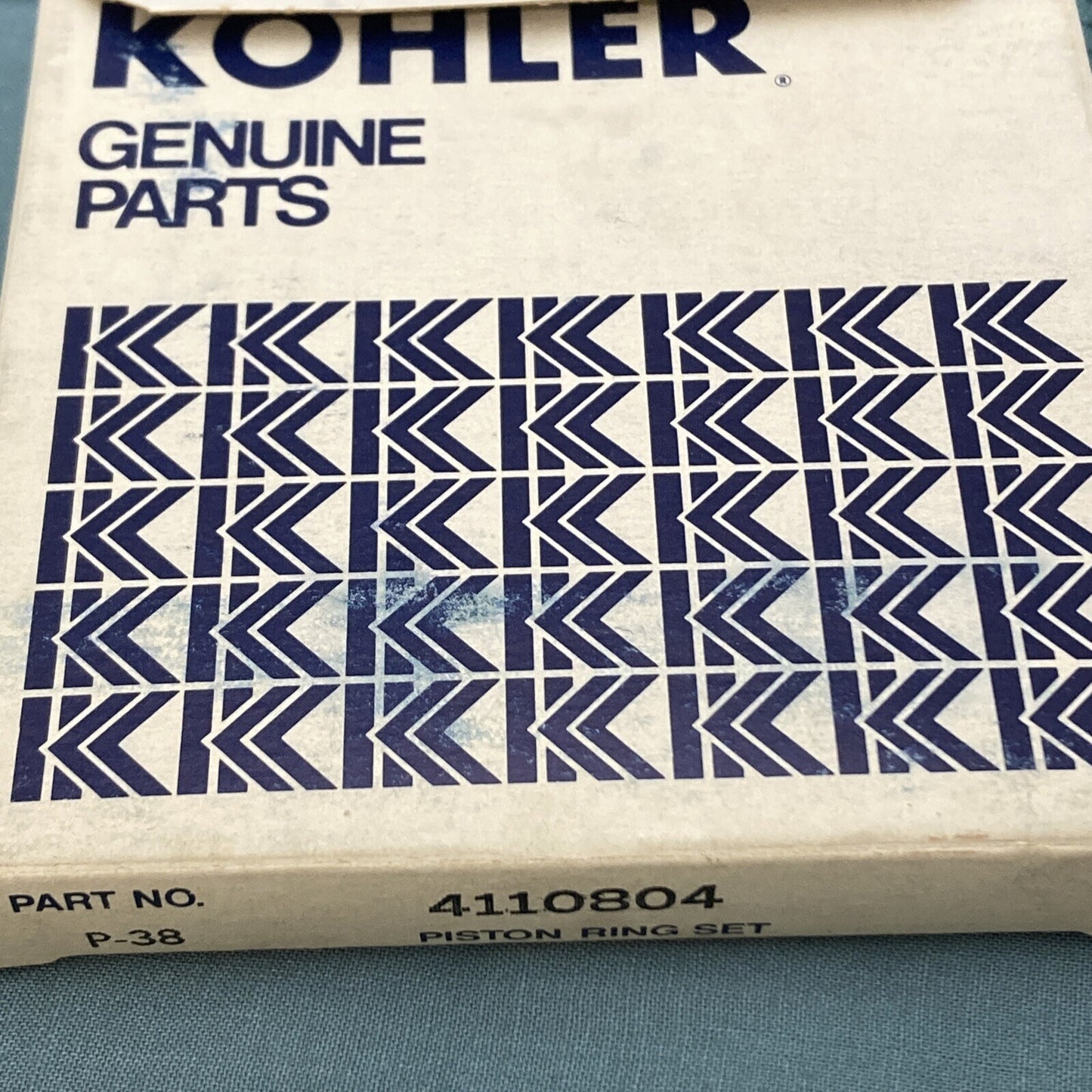 NEW GENUINE KOHLER 4110804 PISTON RING SET