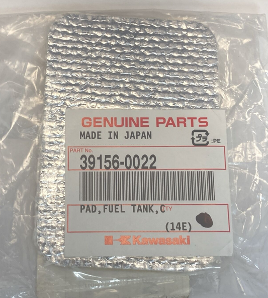NEW GENUINE KAWASAKI 39156-0022 Pad, Fuel Tank, Cnt, Fr Seal Oil BJN22325