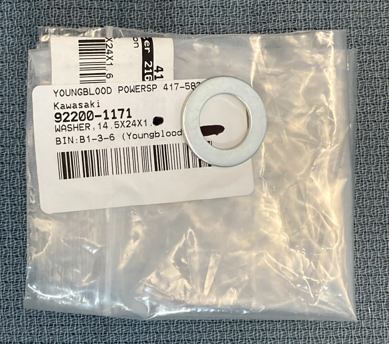 NEW REPLACES KAWASAKI 92200-1171 BRAKE PEDAL Washer 14.5X24X1.6