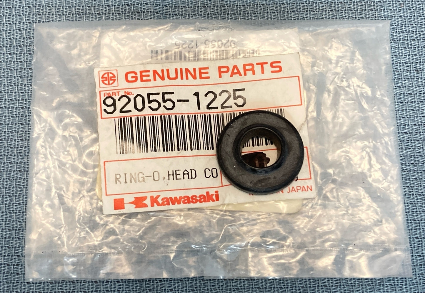 QTY 2 NEW GENUINE KAWASAKI 92055-1225 CYLINDER Ring-O Head Cover Bolt