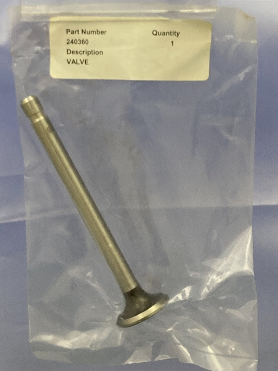 NEW REPLACES KOHLER 240360 VALVE - EXHAUST