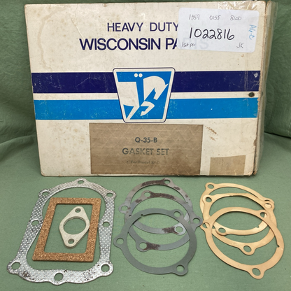 NEW GENUINE WISCONSIN CONTINENTAL TELEDYNE Q-35-B GASKET SET