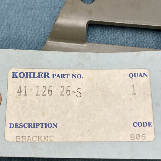 NEW GENUINE KOHLER 41 126 26-S BRACKET