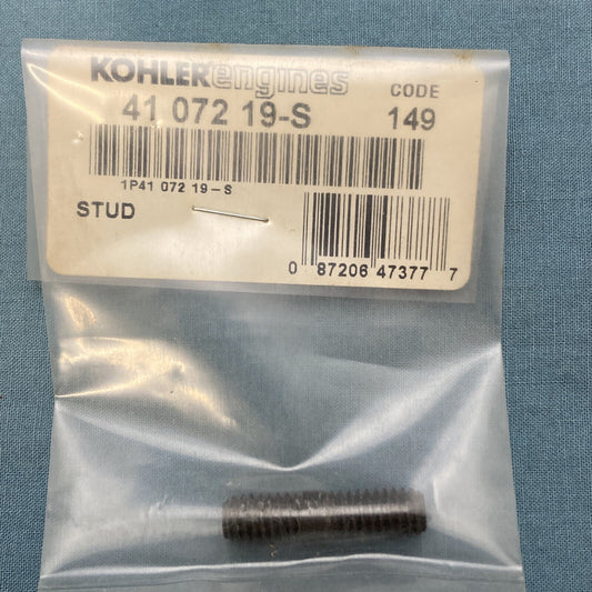 NEW GENUINE KOHLER 41 072 19-S STUD