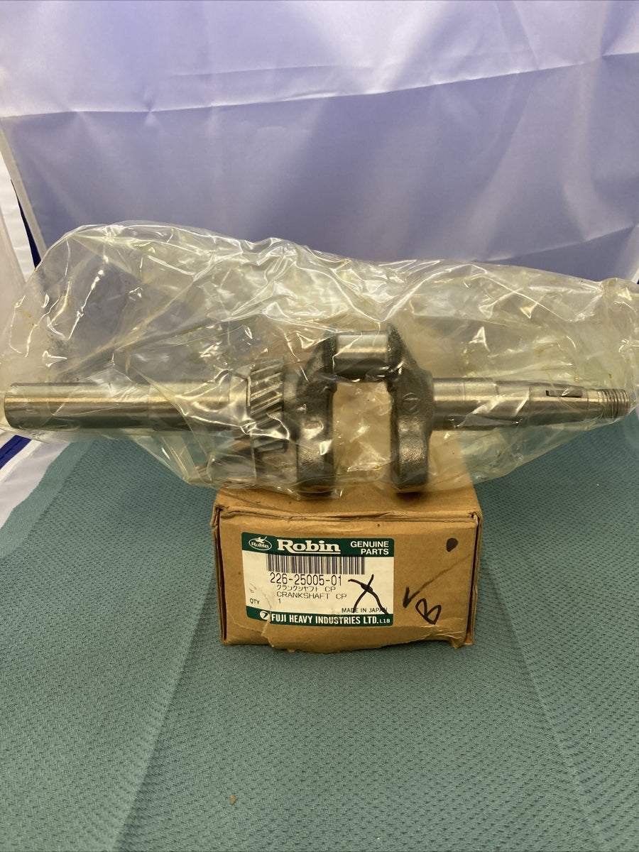 NEW GENUINE SUBARU ROBIN 226-25005-01 CRANKSHAFT SUPERCEDES 226-25001-51