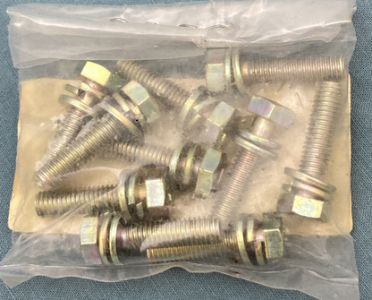 QTY 10 NEW GENUINE TELEDYNE TOTAL POWER 001-14062-50 BOLT & WASHER